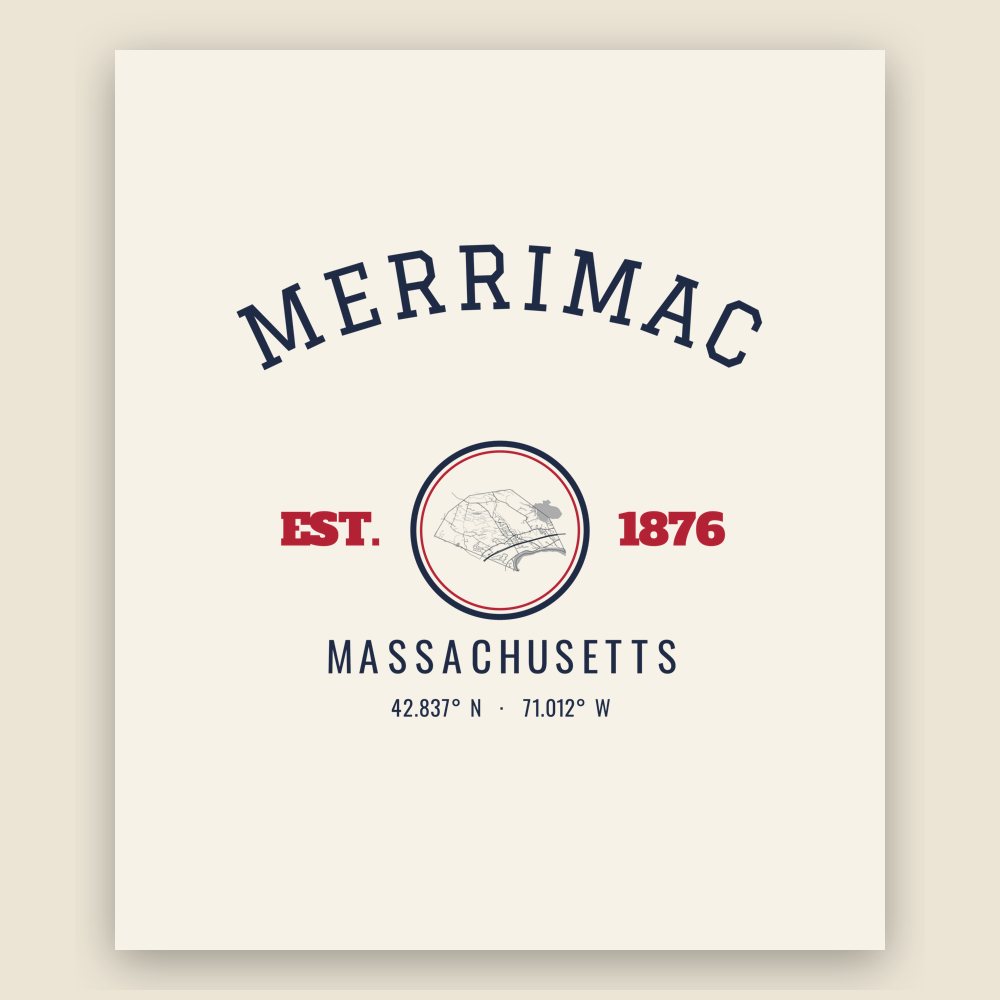 Merrimac Hometown Ornament