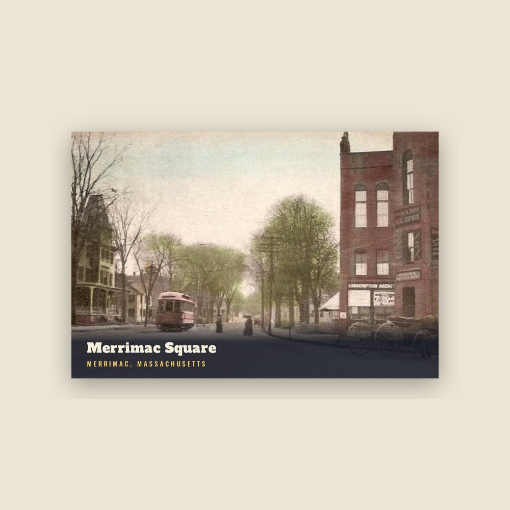 Merrimac Merrimac Square Postcard