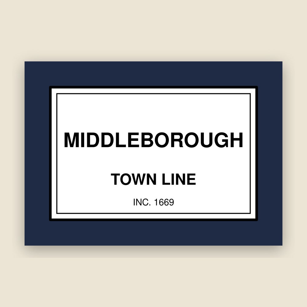 Middleborough Town Line Mug