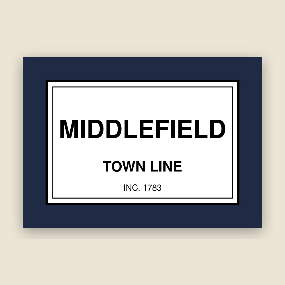 Middlefield Town Line Mug