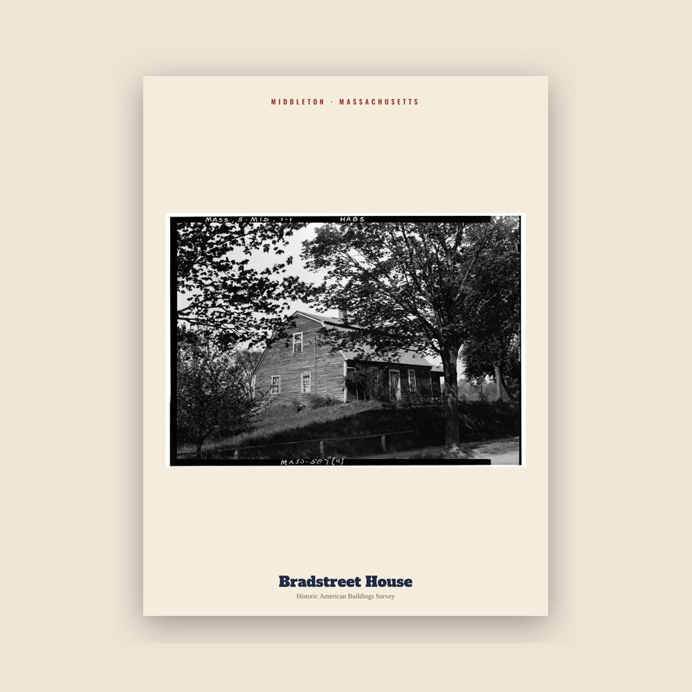 Middleton Bradstreet House Archive Print