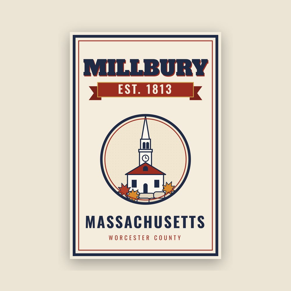 Millbury Garden Flag