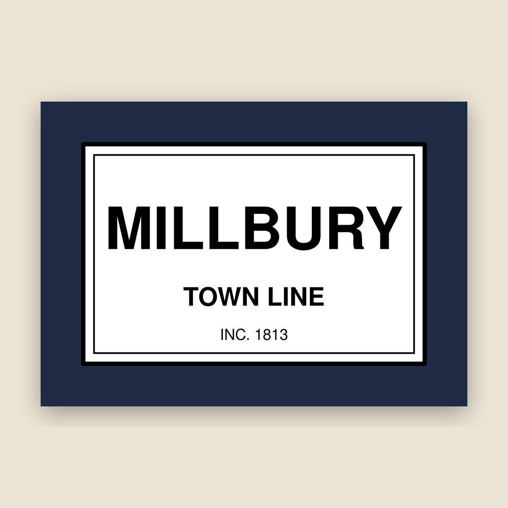 Millbury Town Line Mug