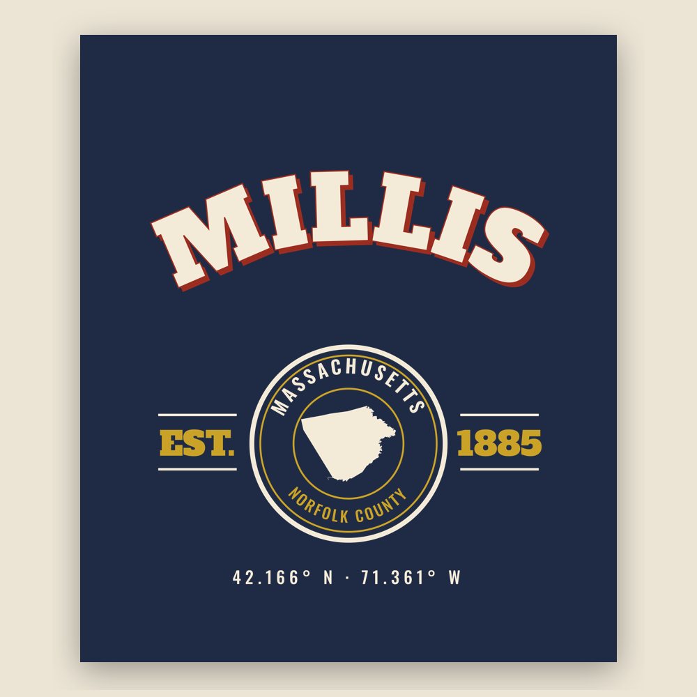 Millis Varsity Crewneck