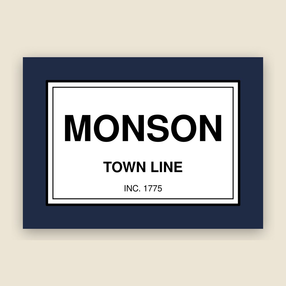 Monson Town Line Mug