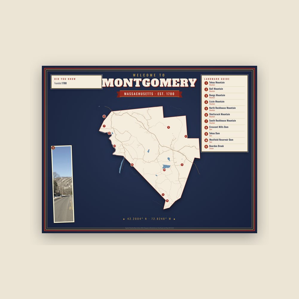 Montgomery Map Placemat