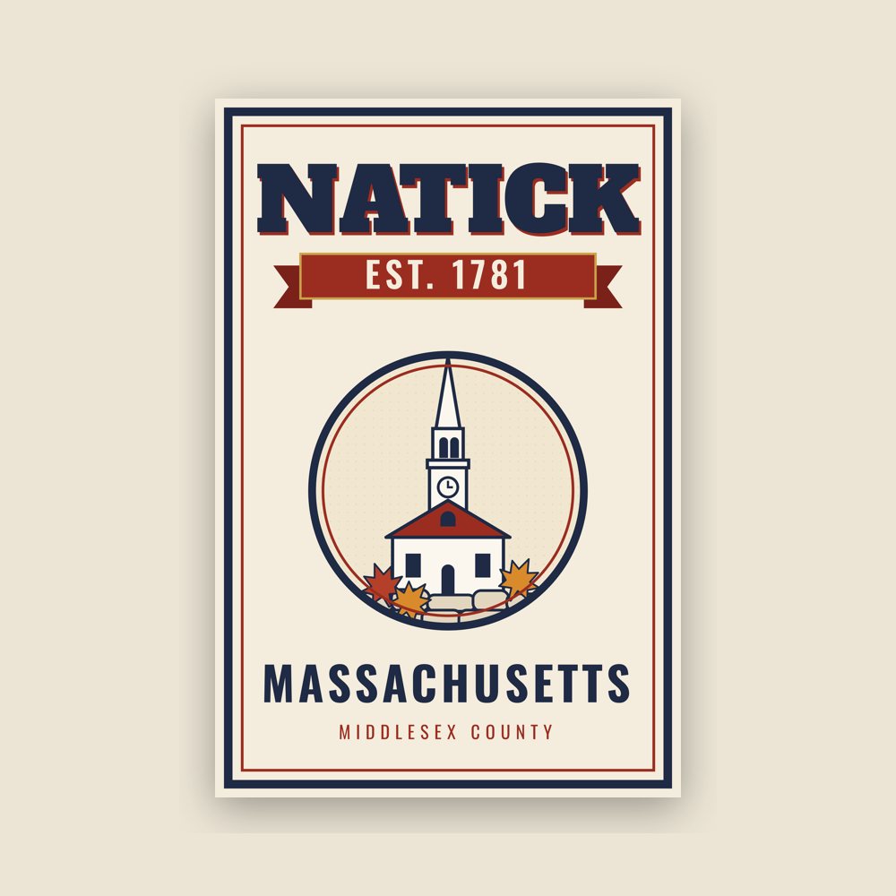 Natick Garden Flag