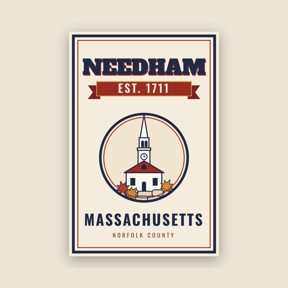 Needham Garden Flag