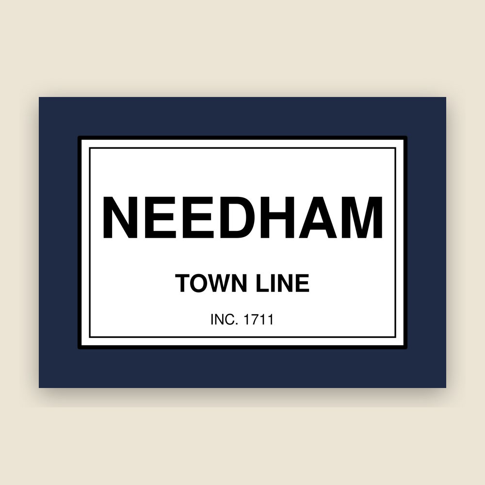 Needham Town Line Mug