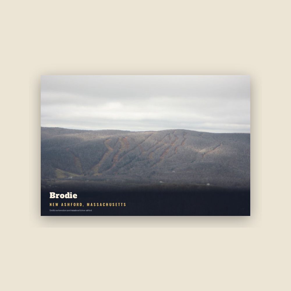 New Ashford Brodie Postcard