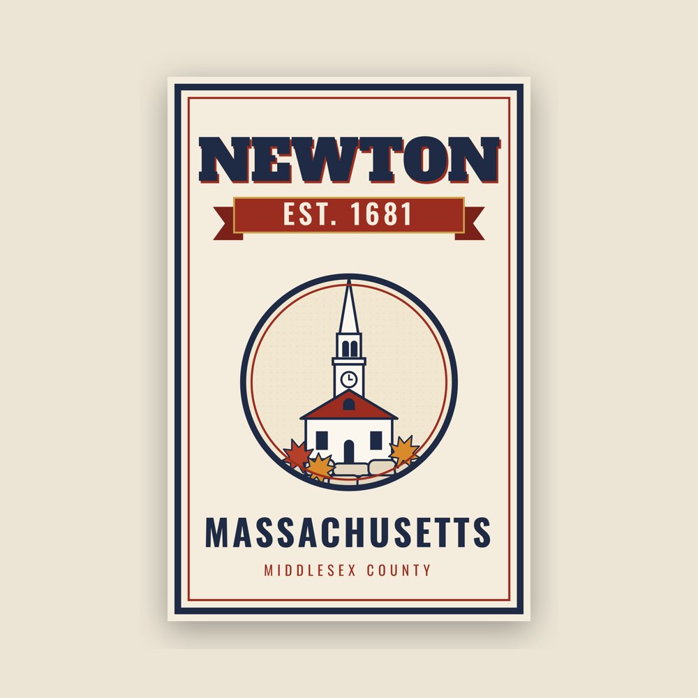 Newton Garden Flag