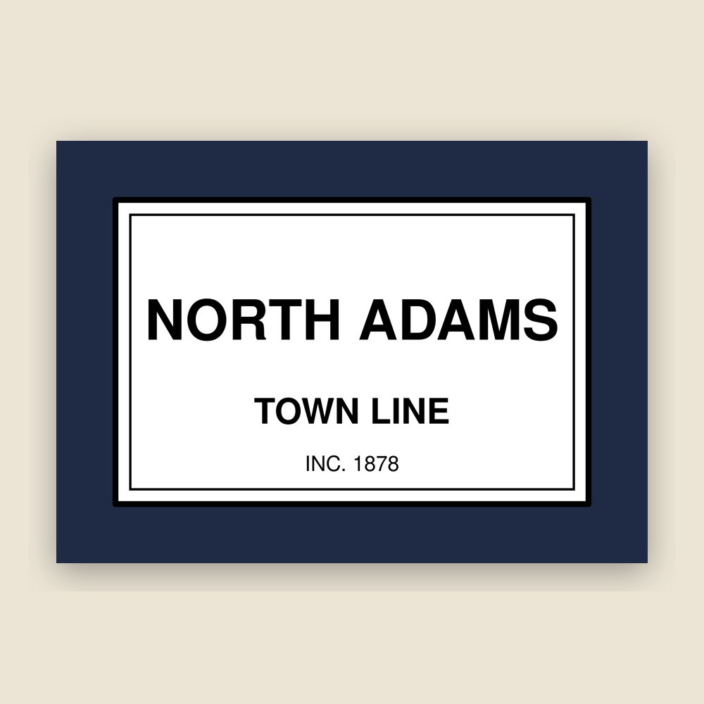 North Adams Cork Coaster
