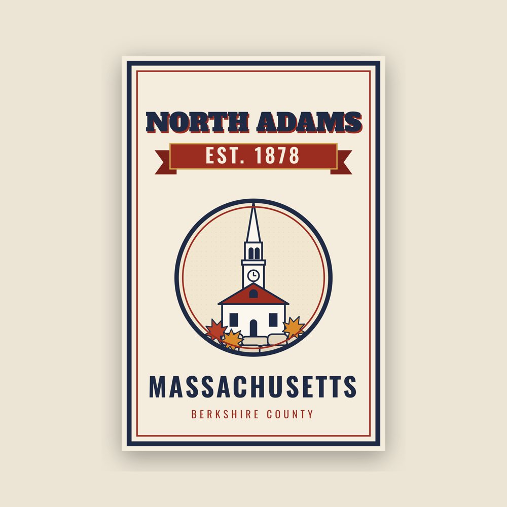 North Adams Garden Flag