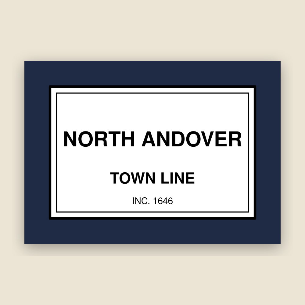 North Andover Cork Coaster