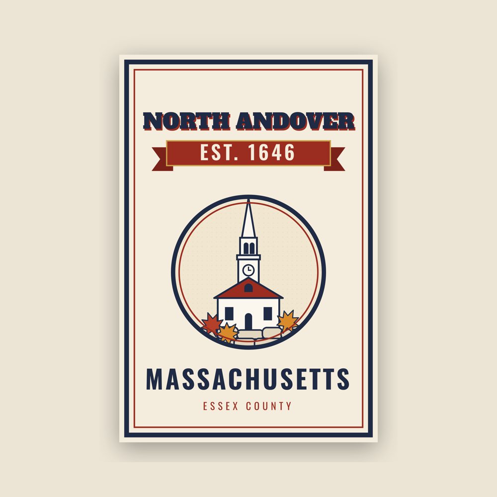 North Andover Garden Flag