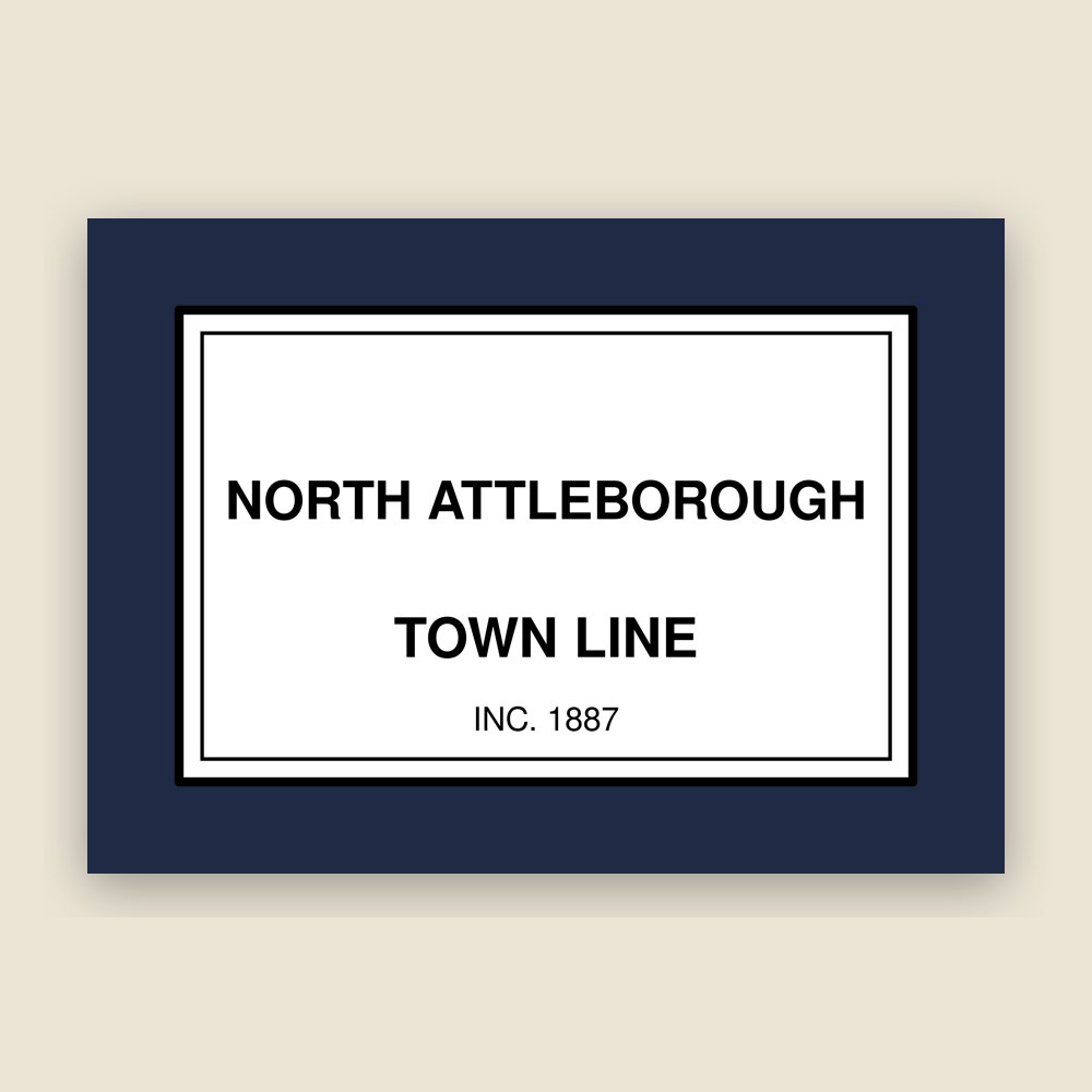 North Attleborough Cork Coaster