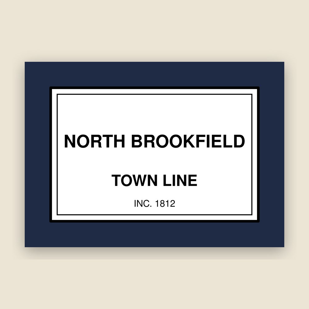 North Brookfield Town Line Mug