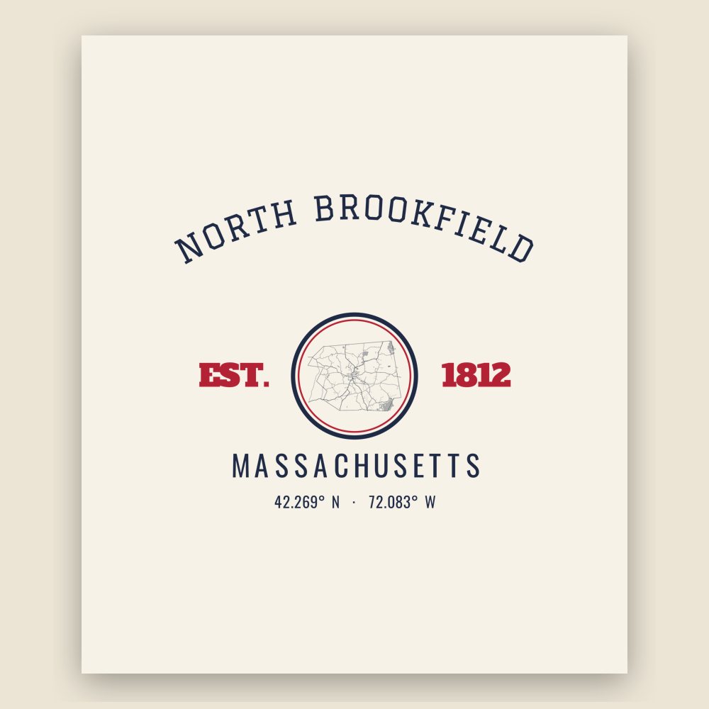 North Brookfield Hometown Ornament