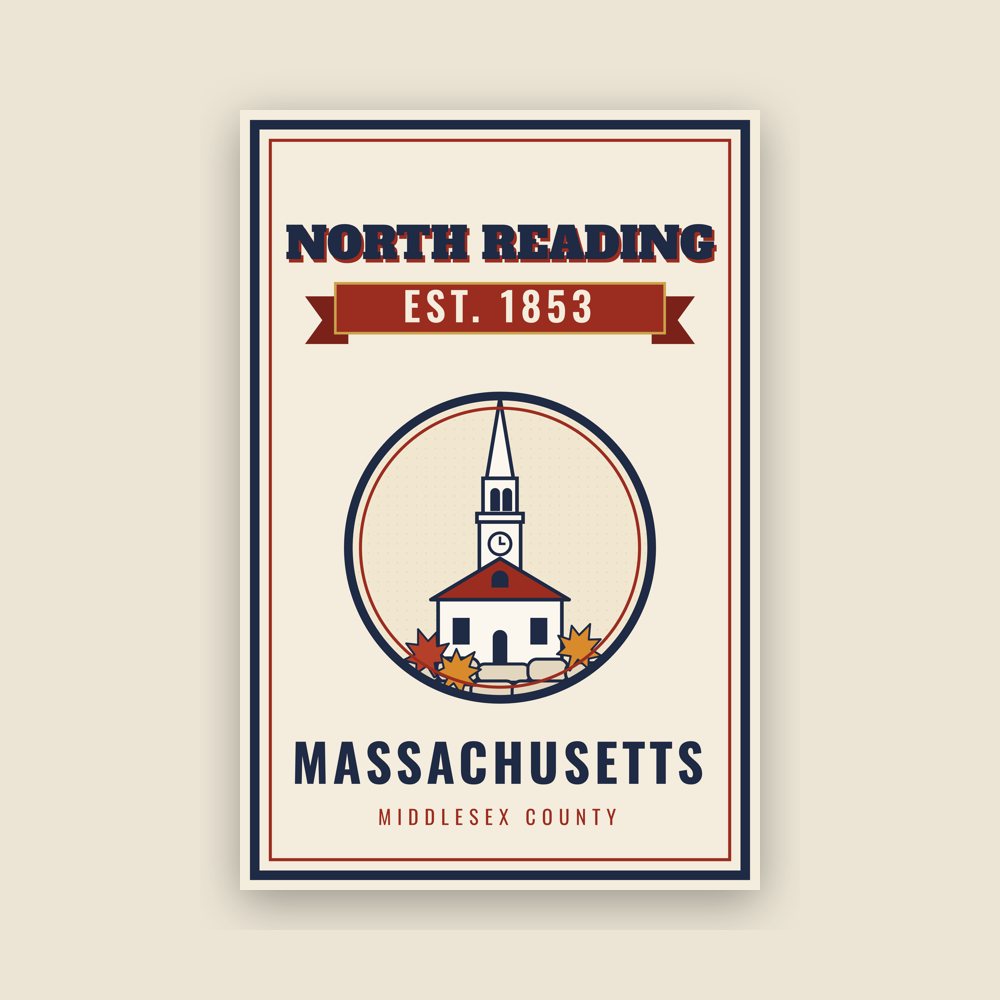 North Reading Garden Flag
