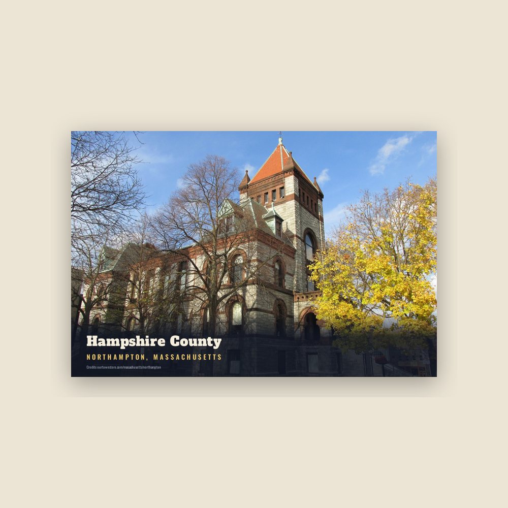 Northampton Hampshire County Postcard