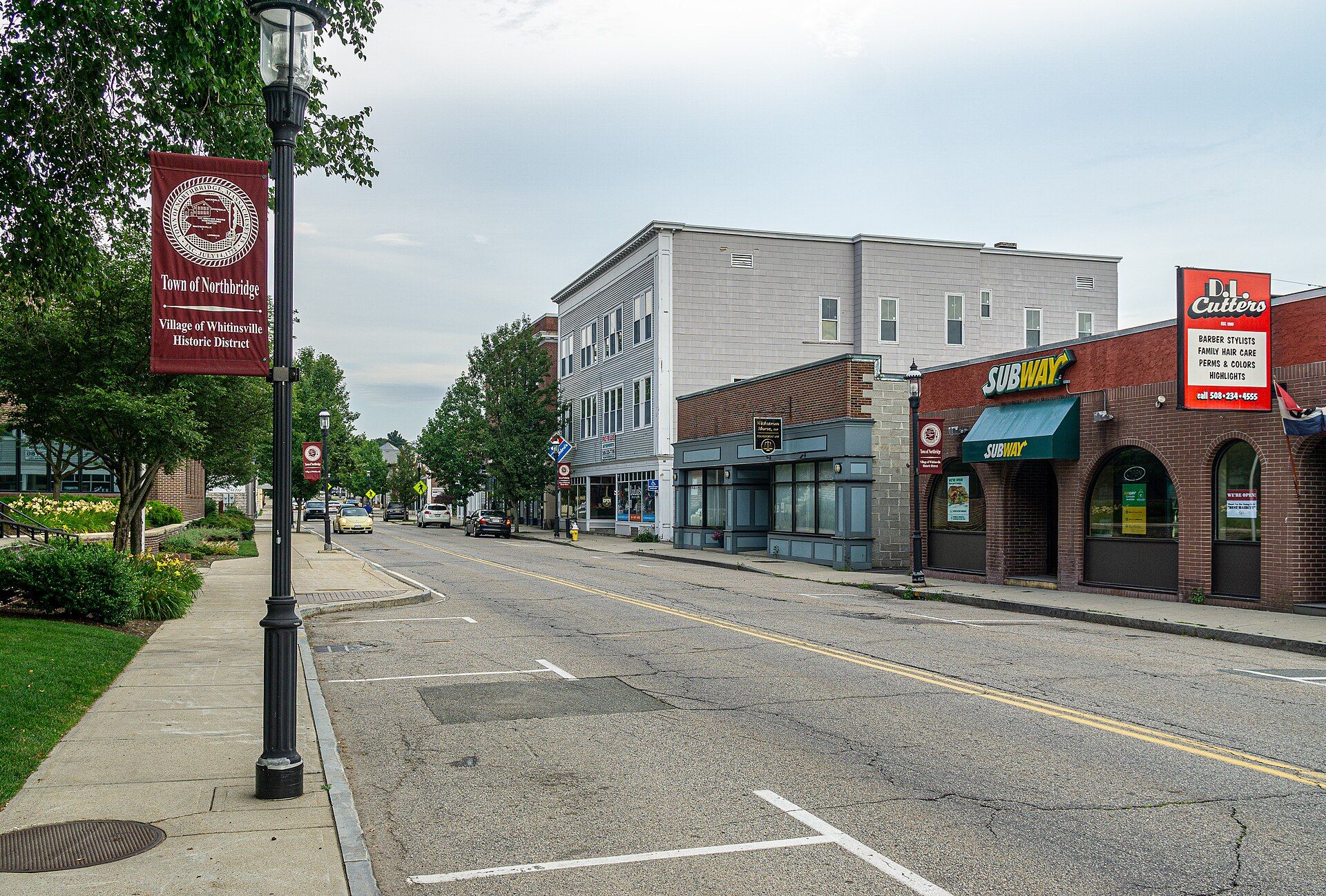 Whitinsville Historic District, Northbridge, Massachusetts