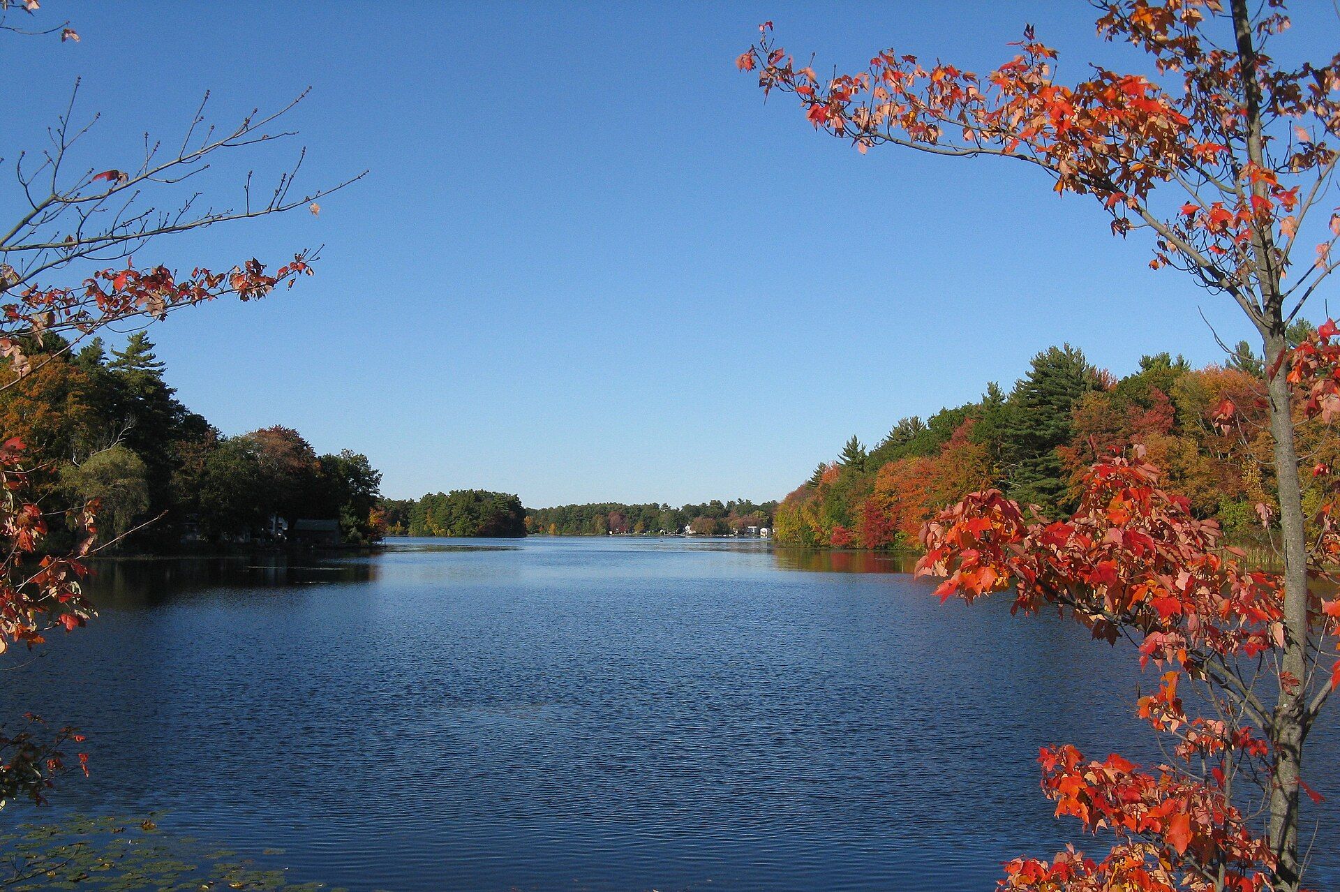 Norton Reservoir, Norton, Massachusetts