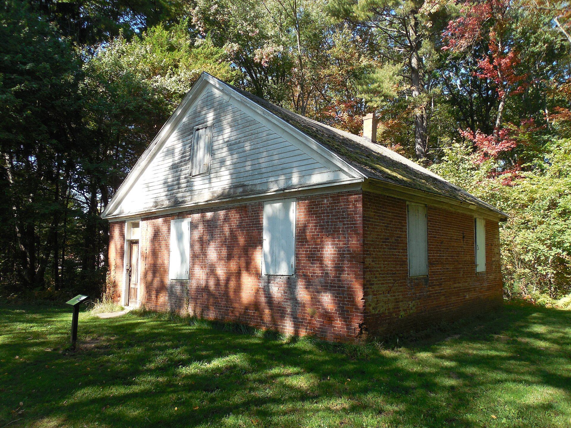 West Brick School, Oakham, Massachusetts