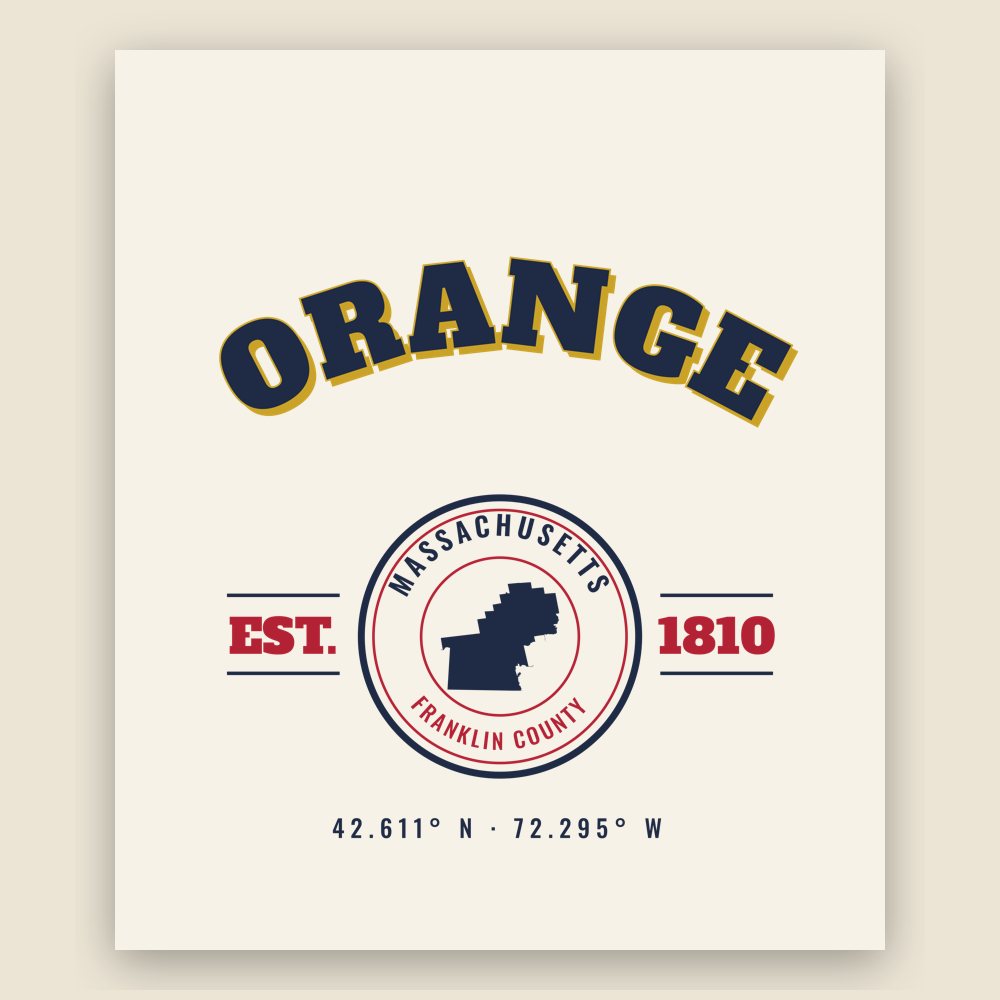 Orange Market Tote