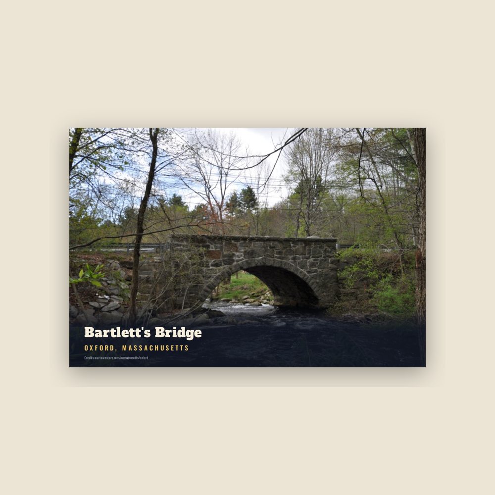 Oxford Bartlett's Bridge Postcard