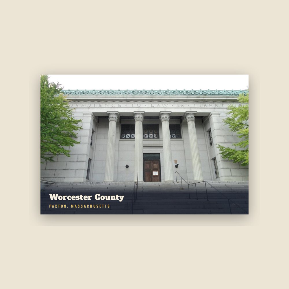 Paxton Worcester County Postcard