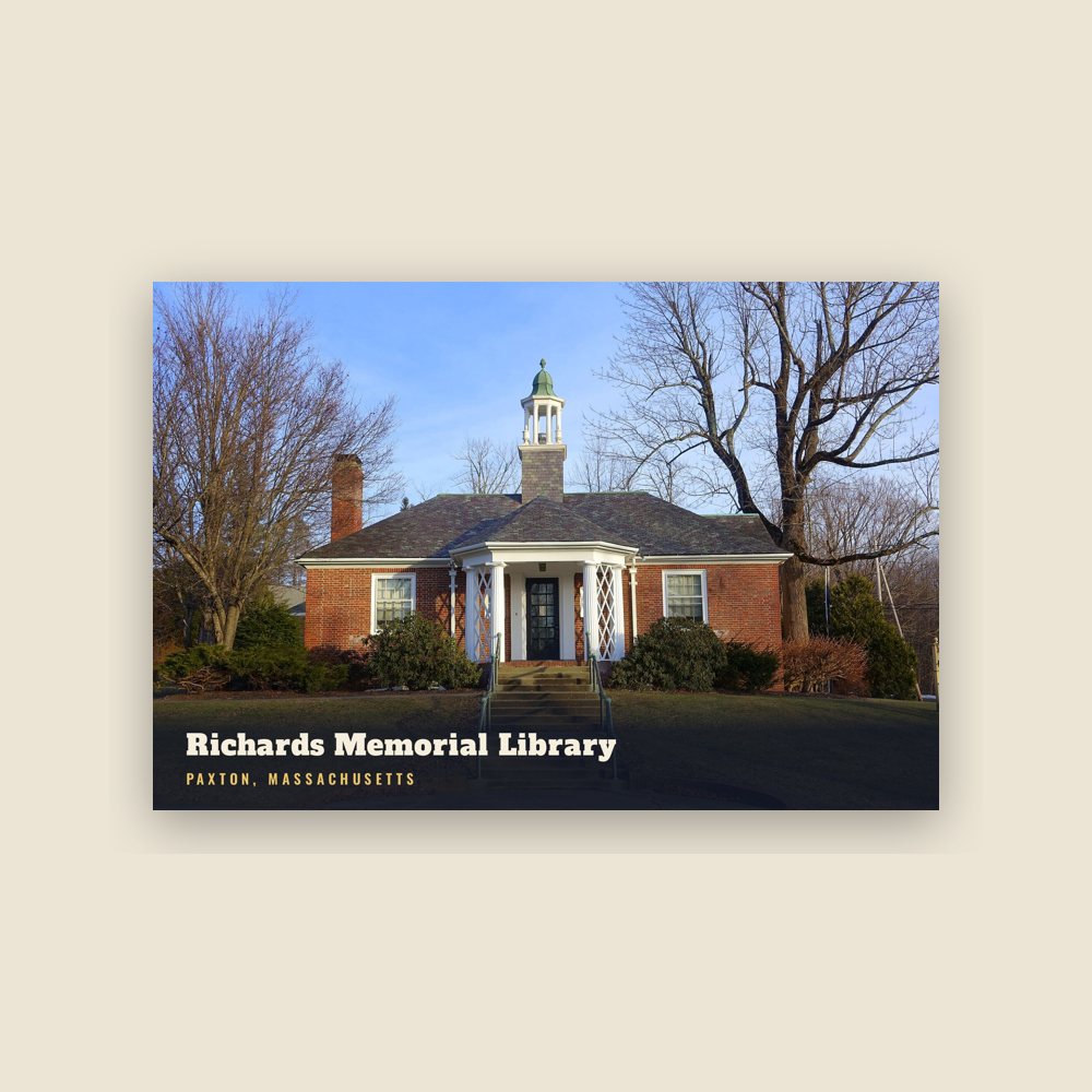 Paxton Richards Memorial Library Postcard