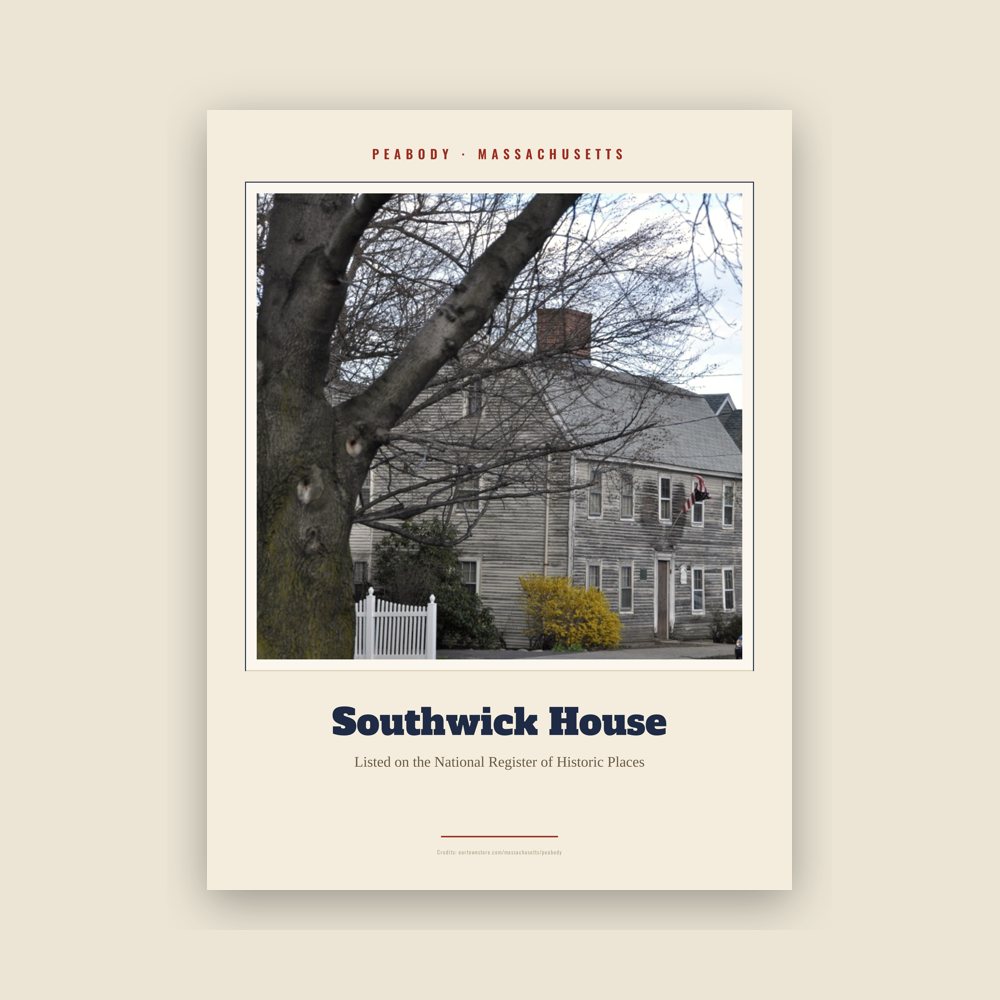 Peabody Southwick House Landmark Print
