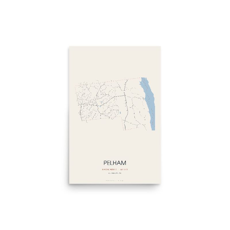 Pelham Street Map Poster · Linen