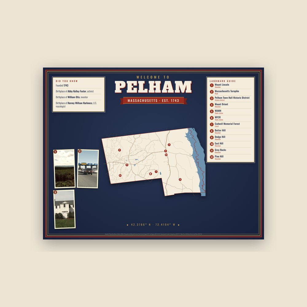 Pelham Map Placemat