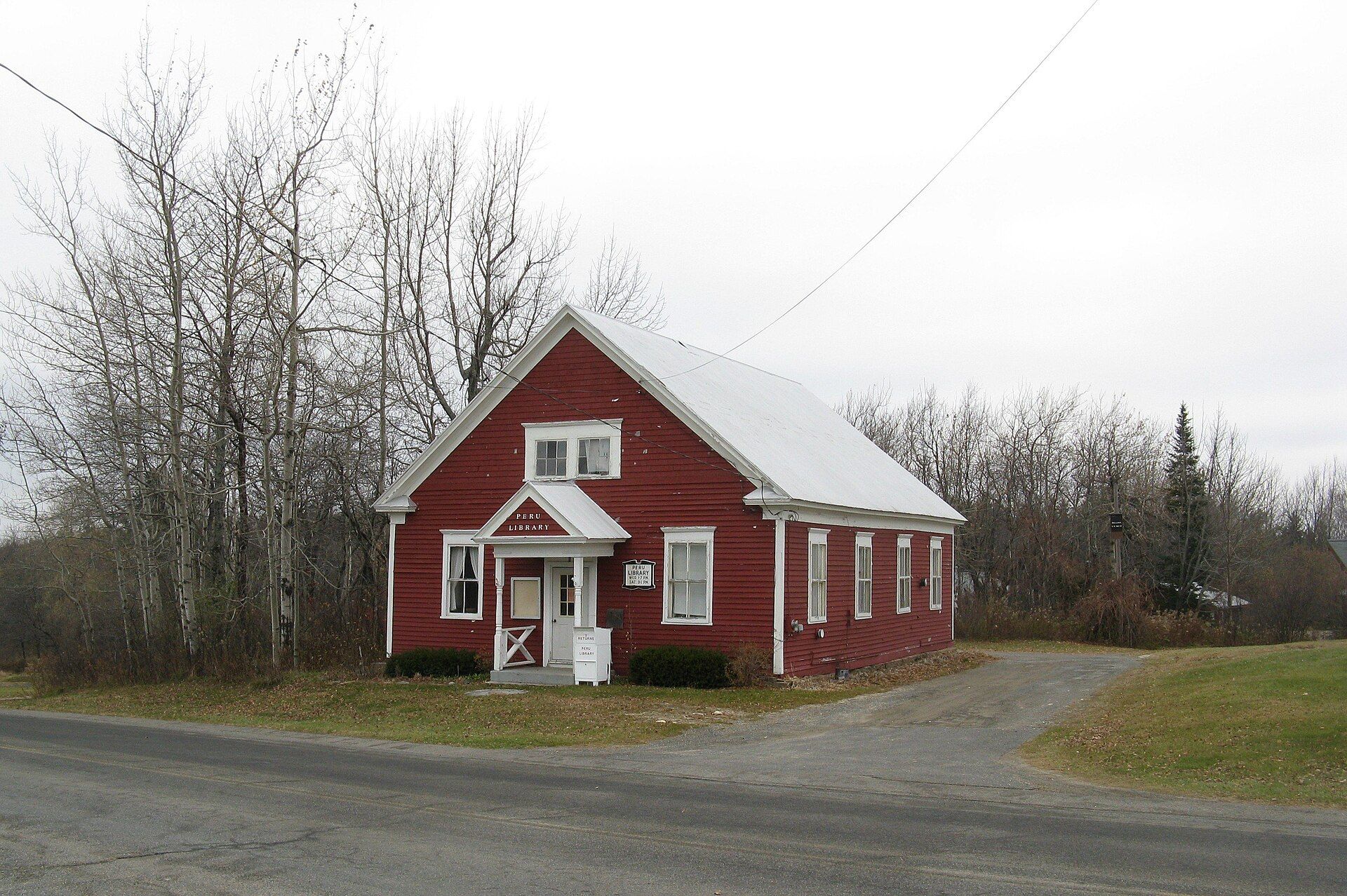 Peru Library, Peru, Massachusetts