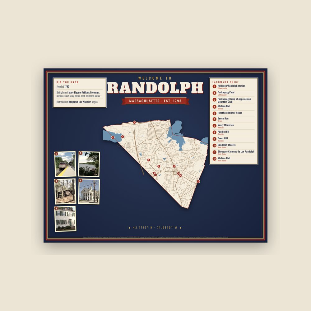 Randolph Map Placemat
