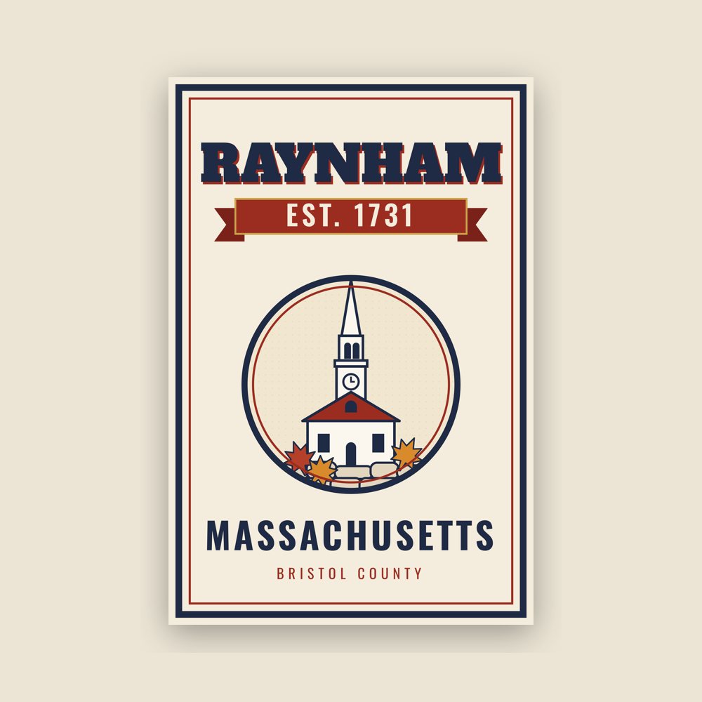 Raynham Garden Flag