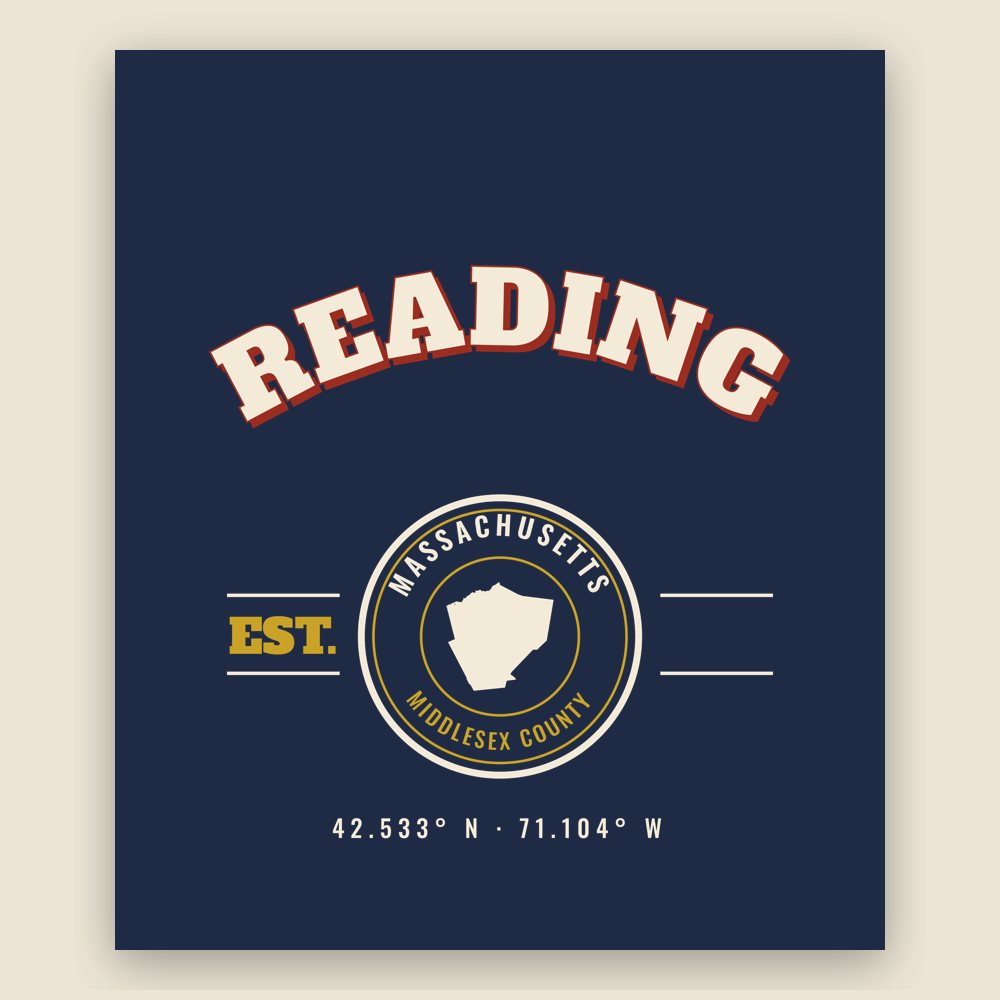 Reading Varsity Crewneck
