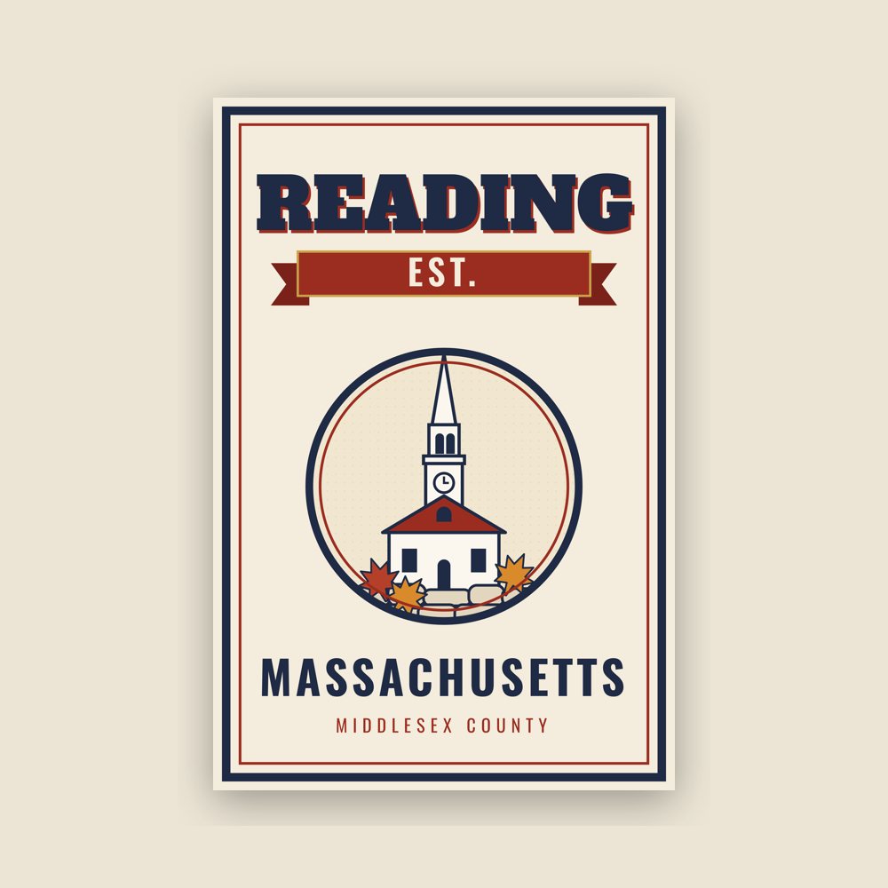 Reading Garden Flag