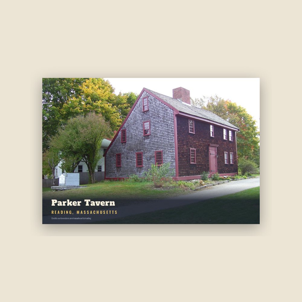 Reading Parker Tavern Postcard