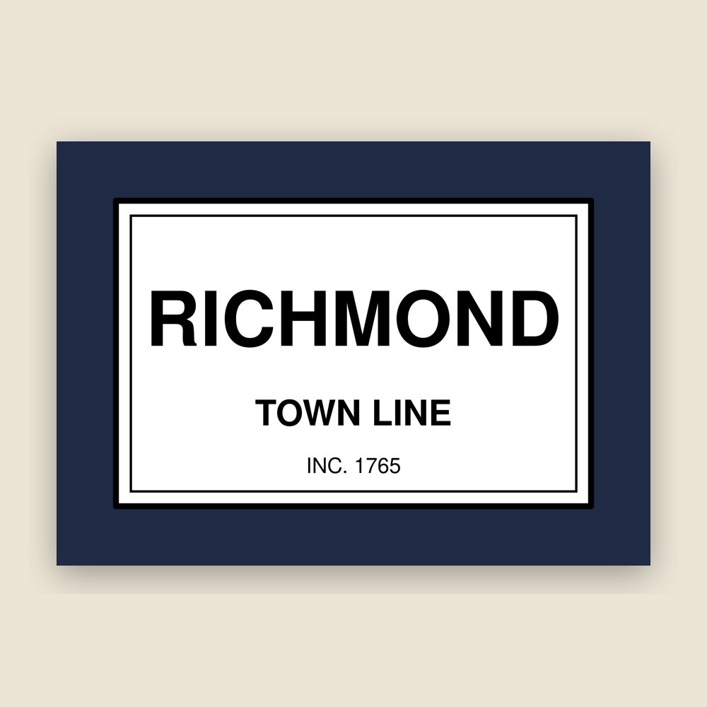 Richmond Town Line Mug