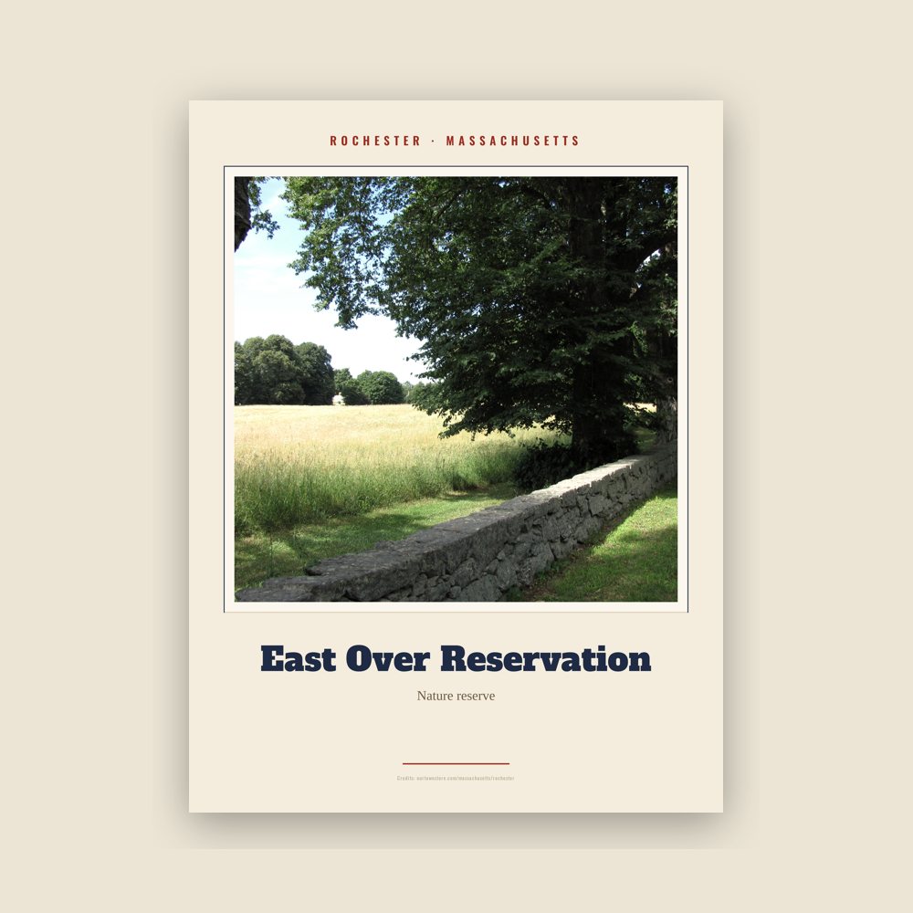 Rochester East Over Reservation Landmark Print