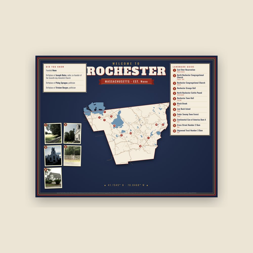 Rochester Map Placemat