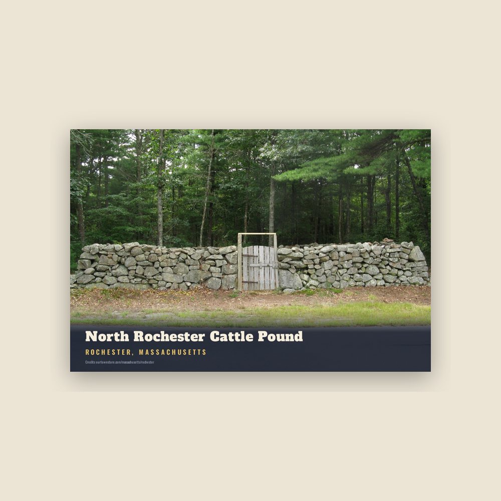 Rochester North Rochester Cattle Pound Postcard