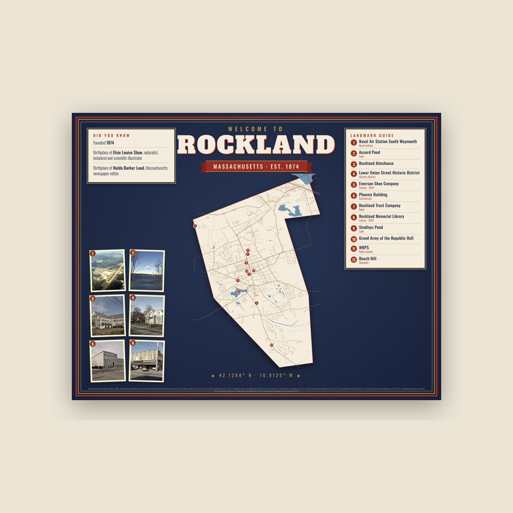 Rockland Map Placemat