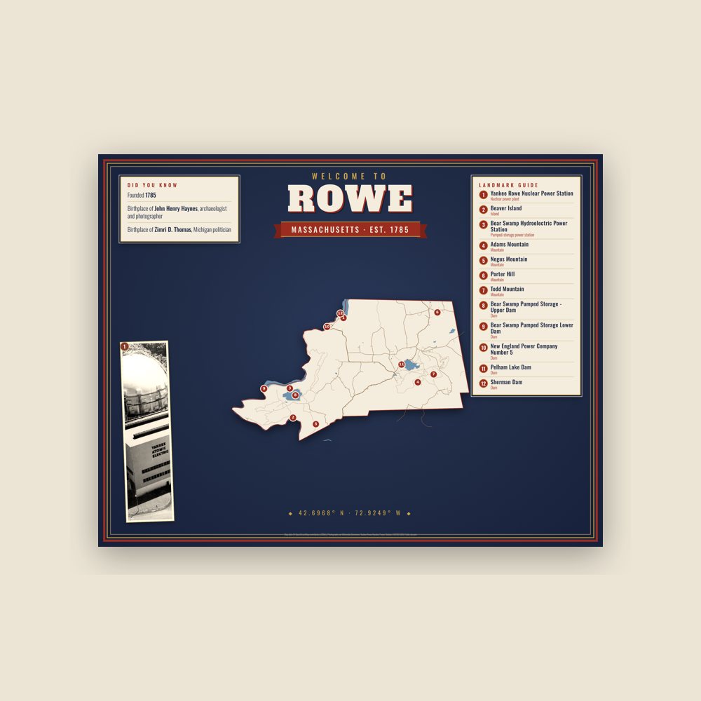 Rowe Map Placemat