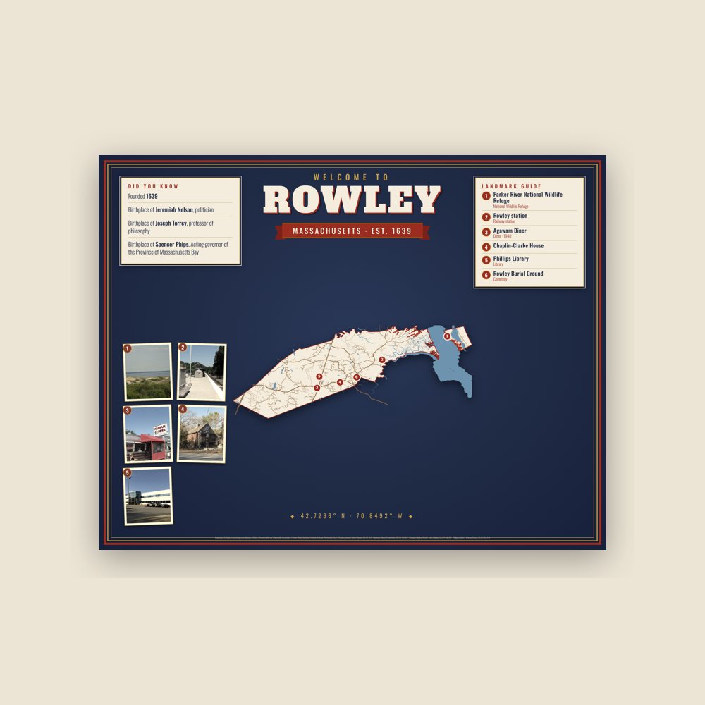 Rowley Map Placemat