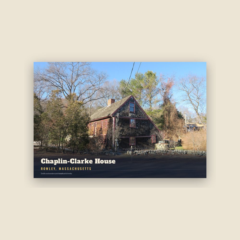 Rowley Chaplin-Clarke House Postcard