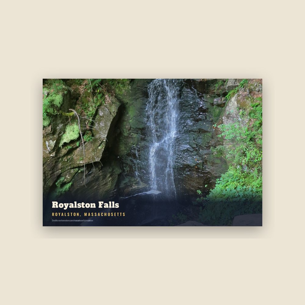 Royalston Royalston Falls Postcard
