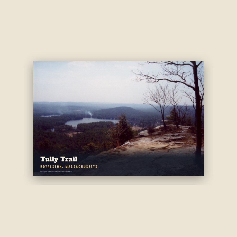 Royalston Tully Trail Postcard